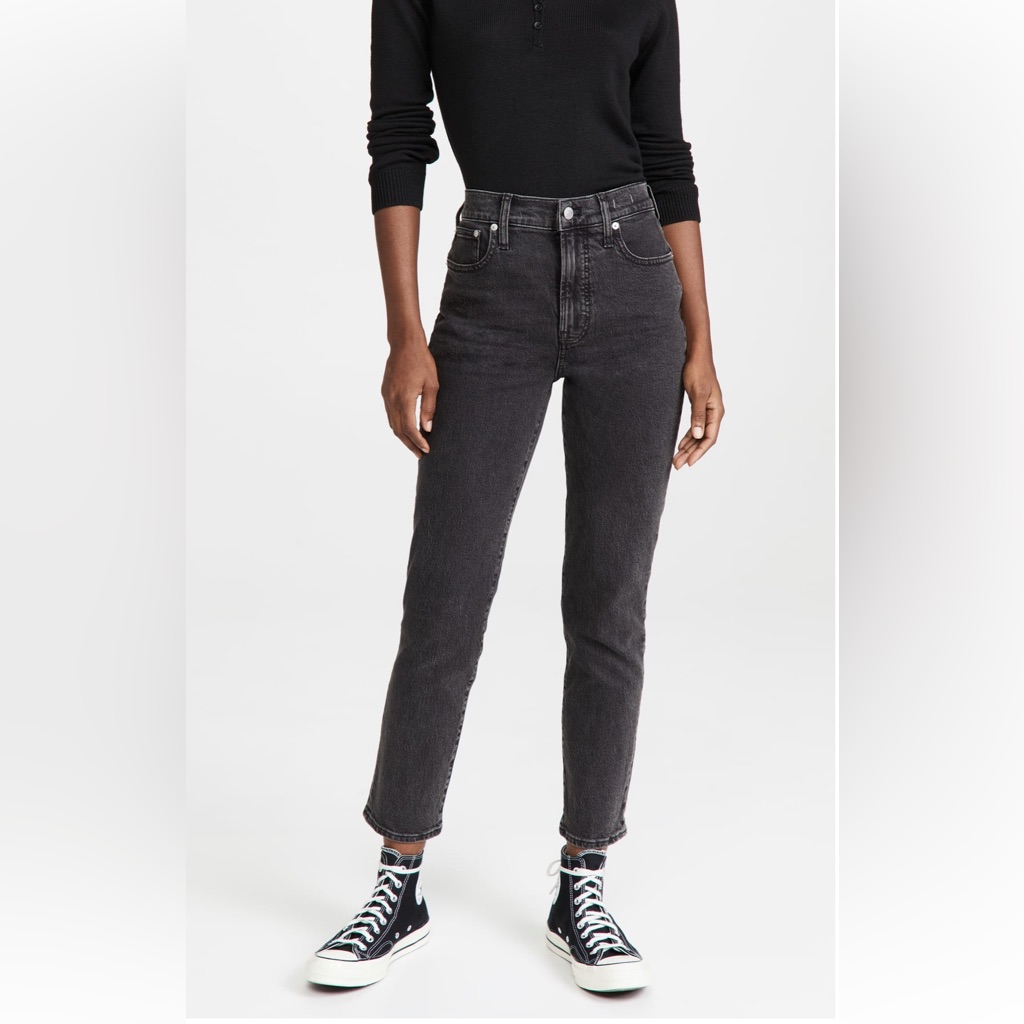 Madewell Jeans Women’s The Perfect Vintage Crop In Lunar Wash Size 24